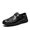 SKAP/圣伽步2020夏新款专柜同款英伦镂空魔术贴男休闲皮鞋N16A4701