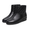SKAP/圣伽步2020冬季新款商场同款菱格坡跟真皮女短靴NNDBE201