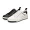 SKAP/圣伽步2021秋季新款牛皮革系带小白鞋板鞋男休闲鞋A1E04CM1