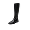 SKAP圣伽步2021冬季新款商场同款时尚菱格骑士靴女高筒靴XLE01DC1