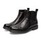 SKAP圣伽步2021冬季新款商场同款牛皮革切尔西靴男短靴A1T03DD1
