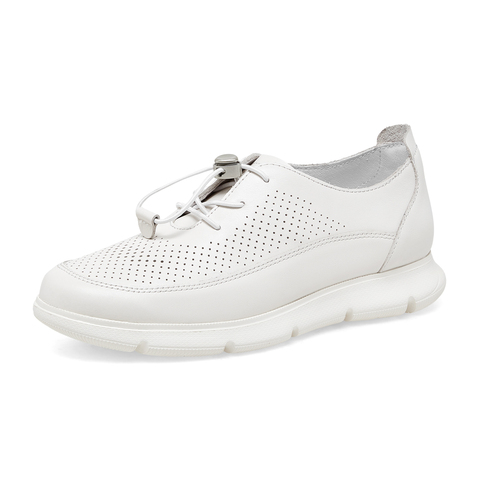 SKAP圣伽步2023春季新款商场同款舒适透气小白鞋女休闲鞋ABW07AM3