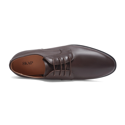 SKAP圣伽步2023春季新款商场同款牛皮革商务正装男士皮鞋A4C01AM3
