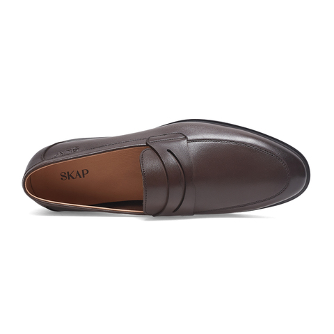 SKAP圣伽步2023春季新款商场同款一脚蹬商务休闲男士皮鞋A4C02AA3