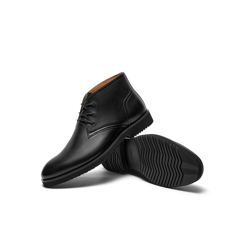 SKAP圣伽步2023新款商务休闲男靴低靴皮靴A2Q03DD3