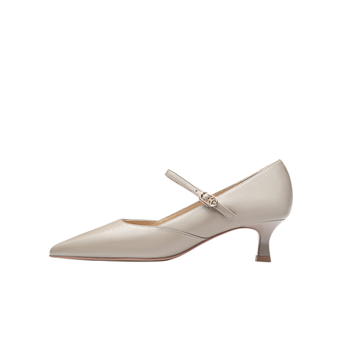SKAP圣伽步2023秋季新款商场同款赫本风法式玛丽珍女单鞋AAV16CQ3