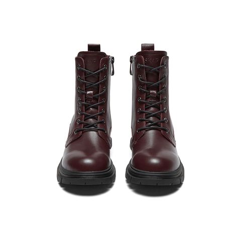 圣伽步SKAP2023冬季新款商务休闲女靴短靴马丁靴ADX03DD3