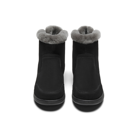 圣伽步SKAP2023冬季新款休闲女靴短靴雪地靴AER05DD3