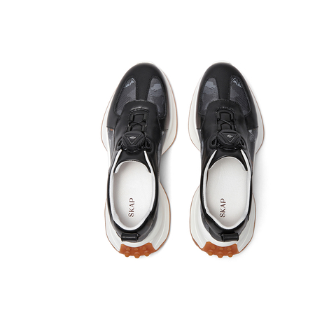 SKAP圣伽步2023秋季新款商场同款舒适拼接老爹鞋女运动鞋ADN04CM3