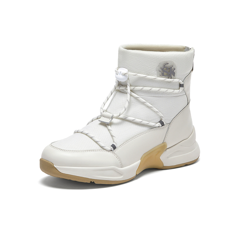 圣伽步2023冬季新款运动女靴低靴休闲靴NE0AFK03