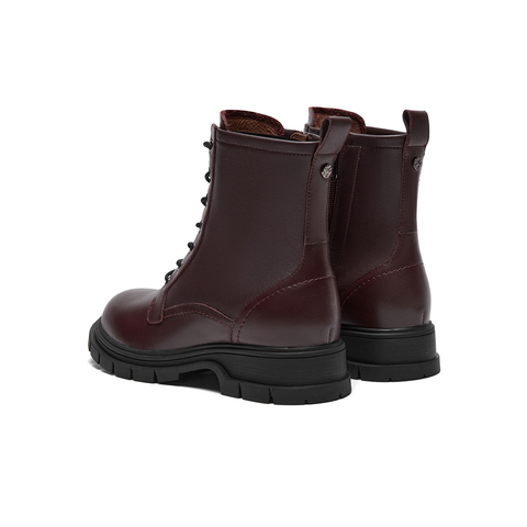 SKAP圣伽步商务休闲女靴短靴马丁靴ADX03DD3