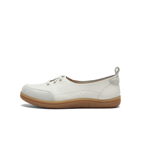 SKAP圣伽步2024春季新款免系带舒适平底浅口女休闲单鞋ACD11AA4