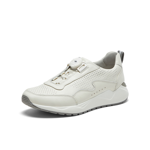 SKAP圣伽步2024春季新款商场同款牛皮革运动风女休闲鞋ADL01AM4