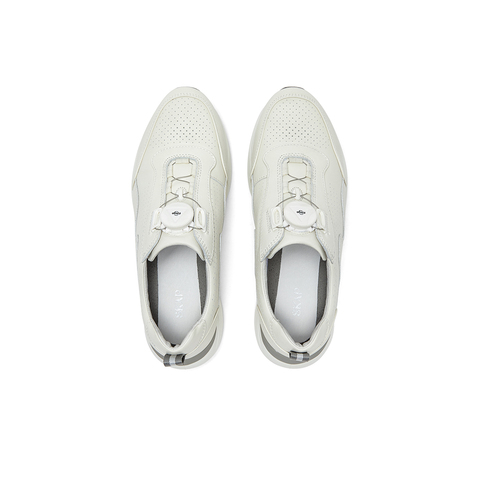 SKAP圣伽步2024春季新款商场同款牛皮革运动风女休闲鞋ADL01AM4