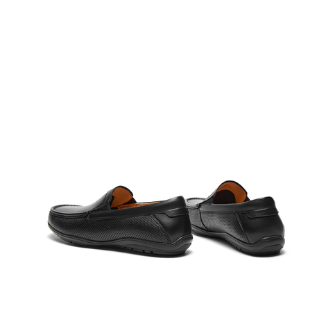 SKAP圣伽步2024春季新款商场同款一脚蹬平跟男士休闲皮鞋A6N01AA4