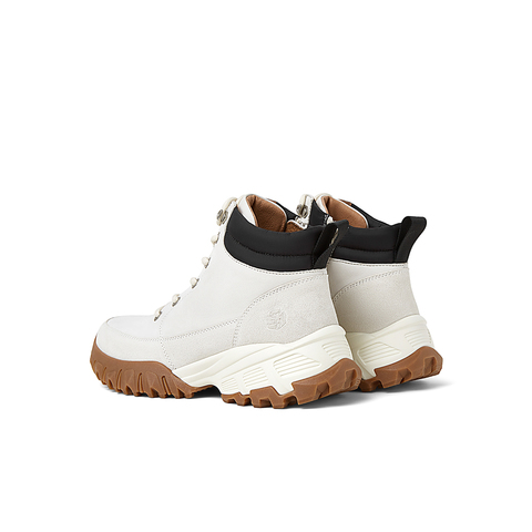 SKAP圣伽步2024冬季新款系带厚底时尚撞色休闲女运动靴AGV01DD4