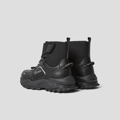 SKAP圣伽步女鞋2024冬季新款厚底系带时尚旅游户外女款运动靴