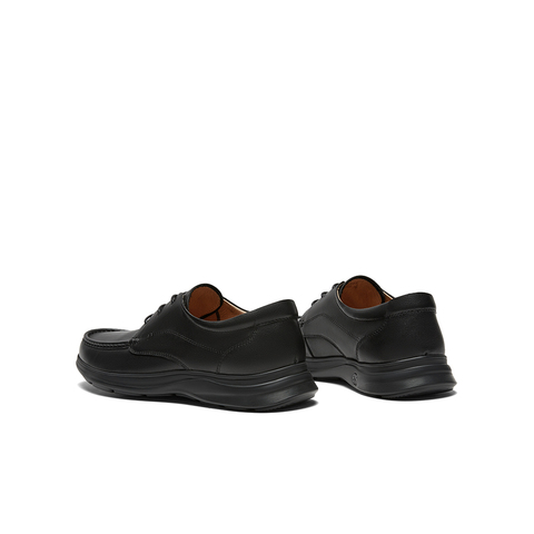 SKAP圣伽步男鞋2024秋季新款简约系带舒适轻质商务休闲男士皮鞋