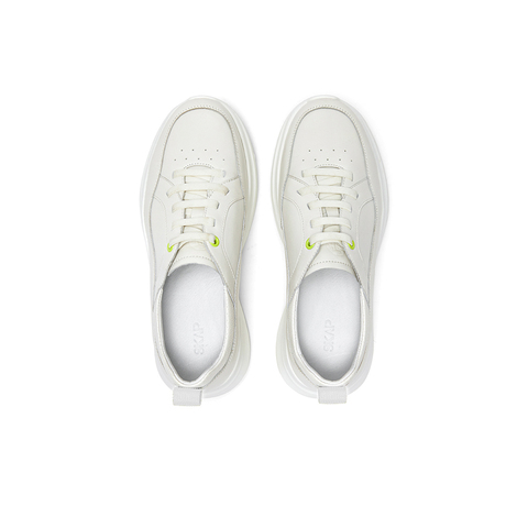 SKAP圣伽步2024秋季新款简约日常轻质厚底运动纯色女款休闲鞋