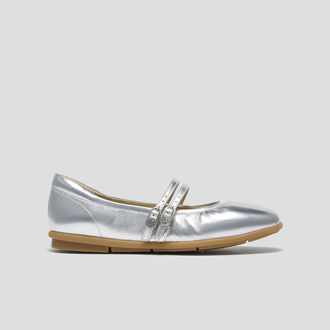 SKAP圣伽步女鞋2024秋季新款平跟百搭气质玛丽珍搭扣女款休闲鞋