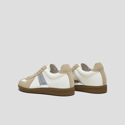 SKAP圣伽步女鞋2024秋季新款德训日常舒适复古通勤系带女款休闲鞋