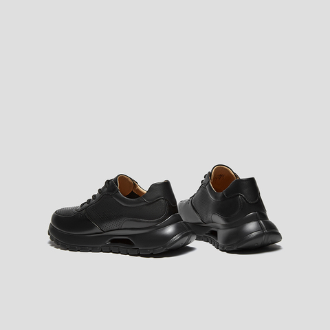 SKAP圣伽步男鞋2024秋季新款户外厚底系带舒适旅游男款休闲运动鞋