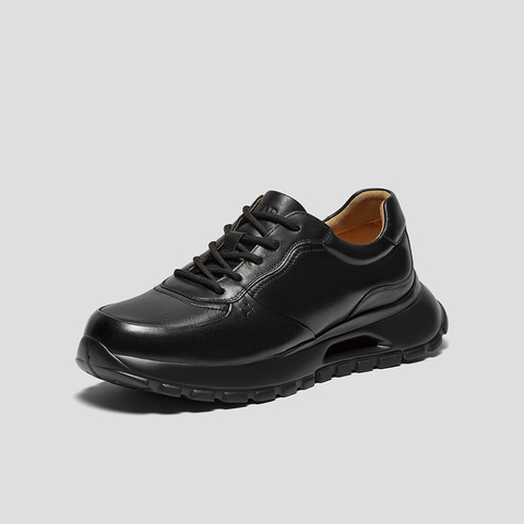 SKAP圣伽步男鞋2024秋季新款户外厚底系带舒适旅游男款休闲运动鞋