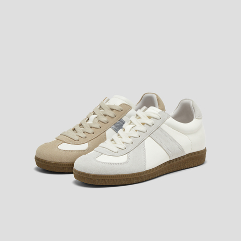 SKAP圣伽步女鞋2024秋季新款德训日常舒适复古通勤系带女款休闲鞋