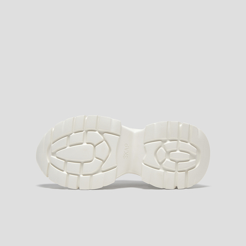 SKAP圣伽步女鞋2024秋季新款休闲老爹厚底舒适系带撞色女户外鞋