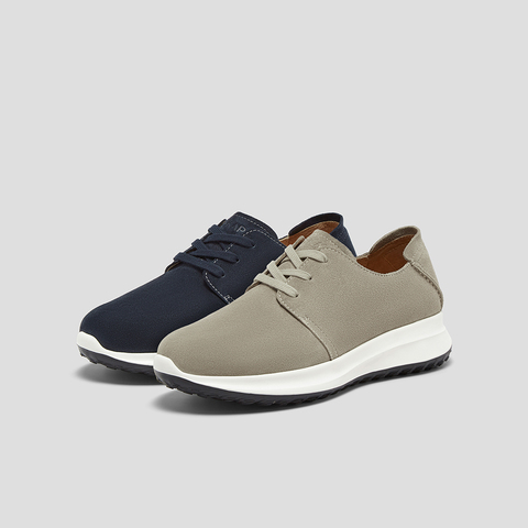 SKAP圣伽步男鞋2024秋季新款运动厚底松紧带轻质日常男款休闲鞋