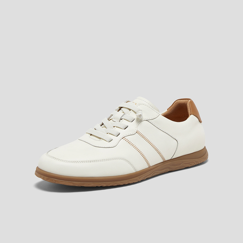 SKAP圣伽步男鞋2024秋季新款简约日常平底松紧带舒适男款休闲鞋