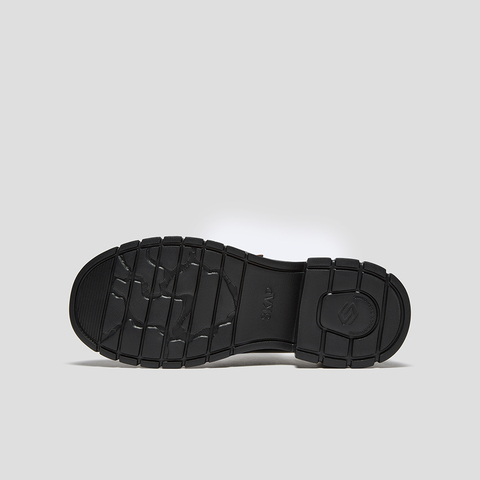 SKAP圣伽步女鞋2024秋季新款乐福复古日常通勤气质套脚女款休闲鞋