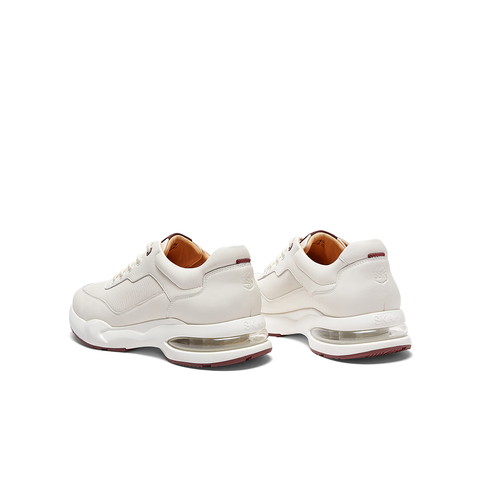 SKAP圣伽步男鞋2024秋季新款厚底气垫舒适系带时尚休闲男款运动鞋