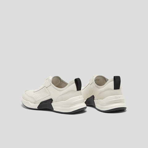 SKAP圣伽步男鞋2025春季新款旋扣舒适轻质厚底男休闲运动鞋