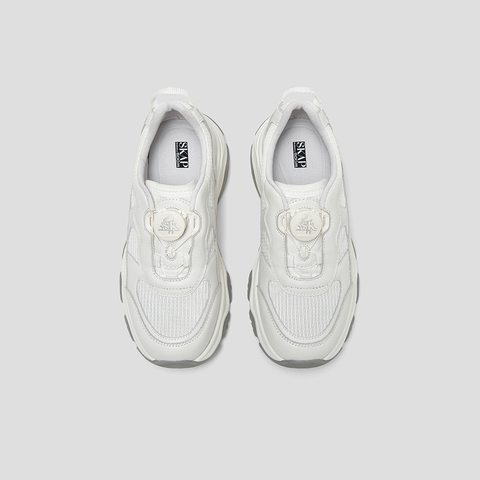 SKAP圣伽步女鞋2025春季新款厚底旋转扣户外女款休闲运动鞋