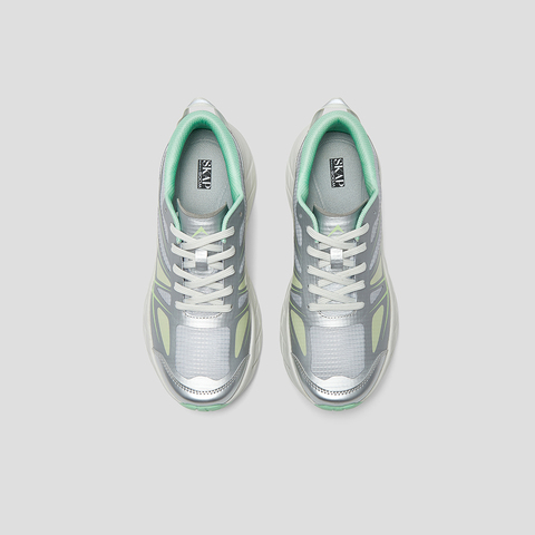 SKAP圣伽步女鞋2025春季新款旅游户外拼色系带女舒适运动鞋