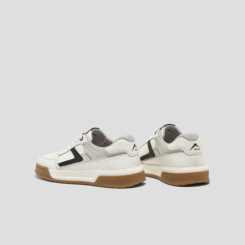 SKAP圣伽步男鞋2025春季新款厚底时尚拼色系带男休闲板鞋