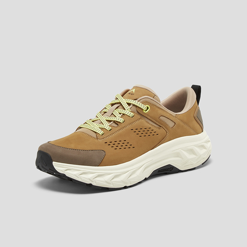 SKAP圣伽步男鞋2025春季新款户外厚底系带轻质男休闲运动鞋