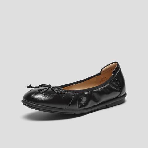 SKAP圣伽步女鞋2025春季新款浅口休闲蝴蝶结套脚女款豆豆鞋