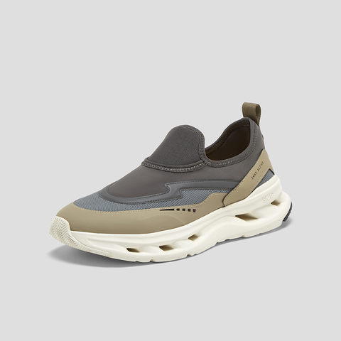 SKAP圣伽步男鞋2025春季新款厚底舒适户外男款休闲运动鞋