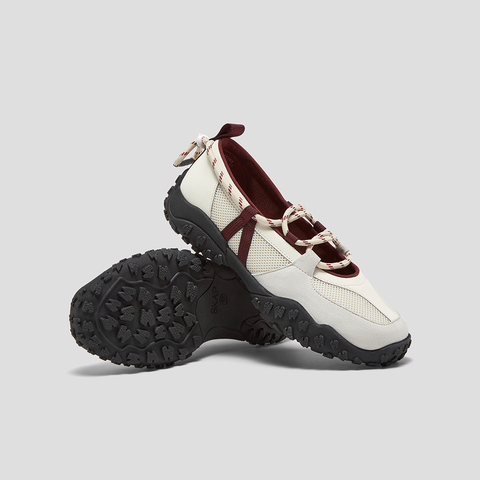 SKAP圣伽步女鞋2025秋季新款气质复古抽绳舒适拼色女款休闲芭蕾鞋