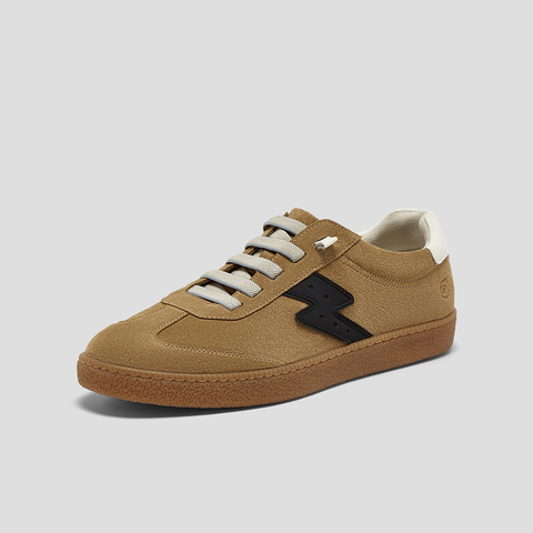 SKAP圣伽步男鞋2025秋季新款德训简约时尚平底舒适松紧带男休闲鞋