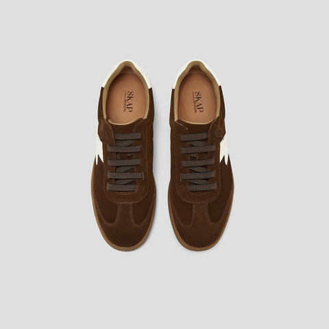 SKAP圣伽步男鞋2025秋季新款德训简约时尚平底舒适松紧带男休闲鞋