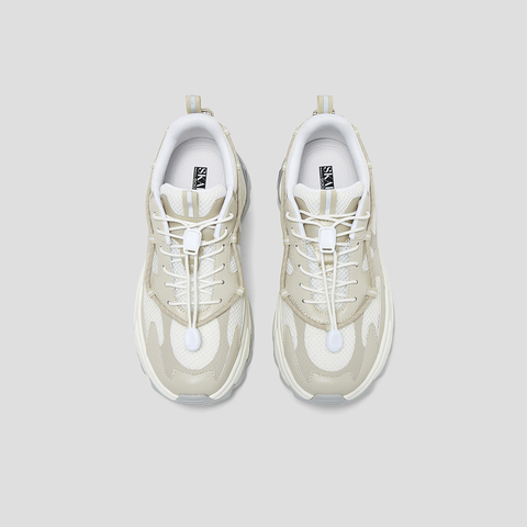 SKAP圣伽步女鞋2025秋季新款旅游老爹厚底系带拼色潮流女款运动鞋