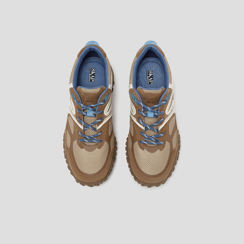 SKAP圣伽步女鞋2025秋季新款旅游户外系带舒适时尚休闲女款运动鞋