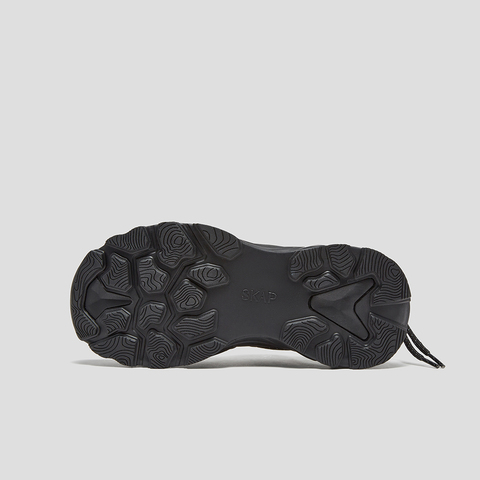 SKAP圣伽步女鞋2025秋季新款旅游老爹厚底系带拼色潮流女款运动鞋