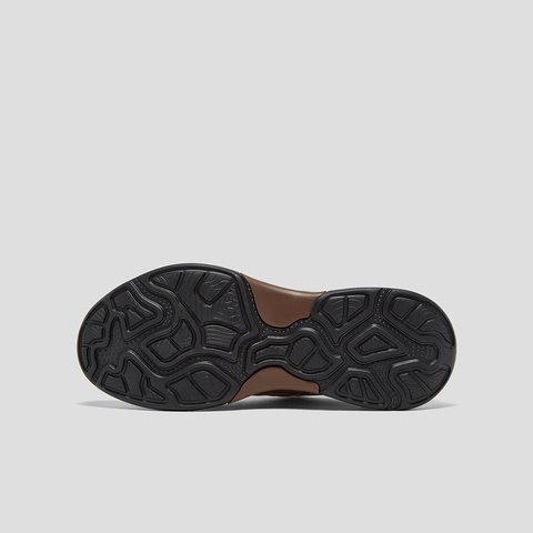 SKAP圣伽步男鞋2025秋季新款户外厚底旋扣舒适拼色男款休闲运动鞋