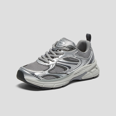 SKAP圣伽步女鞋2025秋季新款老爹鞋增高潮流运动舒适女款旅游鞋