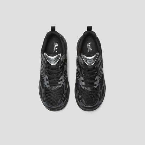 SKAP圣伽步男鞋2025秋季新款休闲网面透气轻便时尚户外男款运动鞋