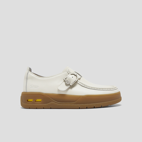 SKAP圣伽步女鞋2025秋季新款袋鼠鞋厚底时尚百搭舒适女款休闲鞋